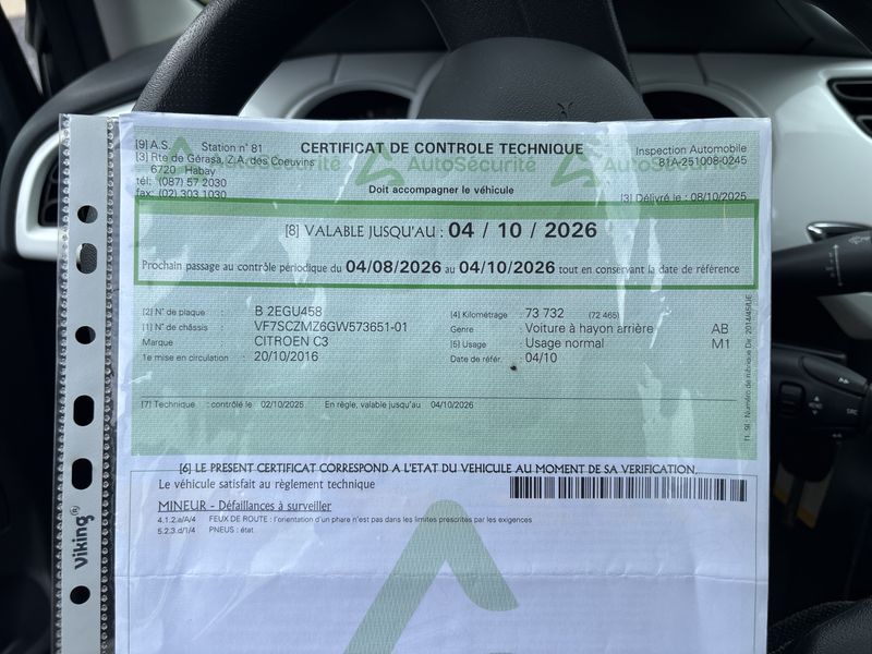Citroen C3 1.0 VTi Tonic — zdjęcie 14