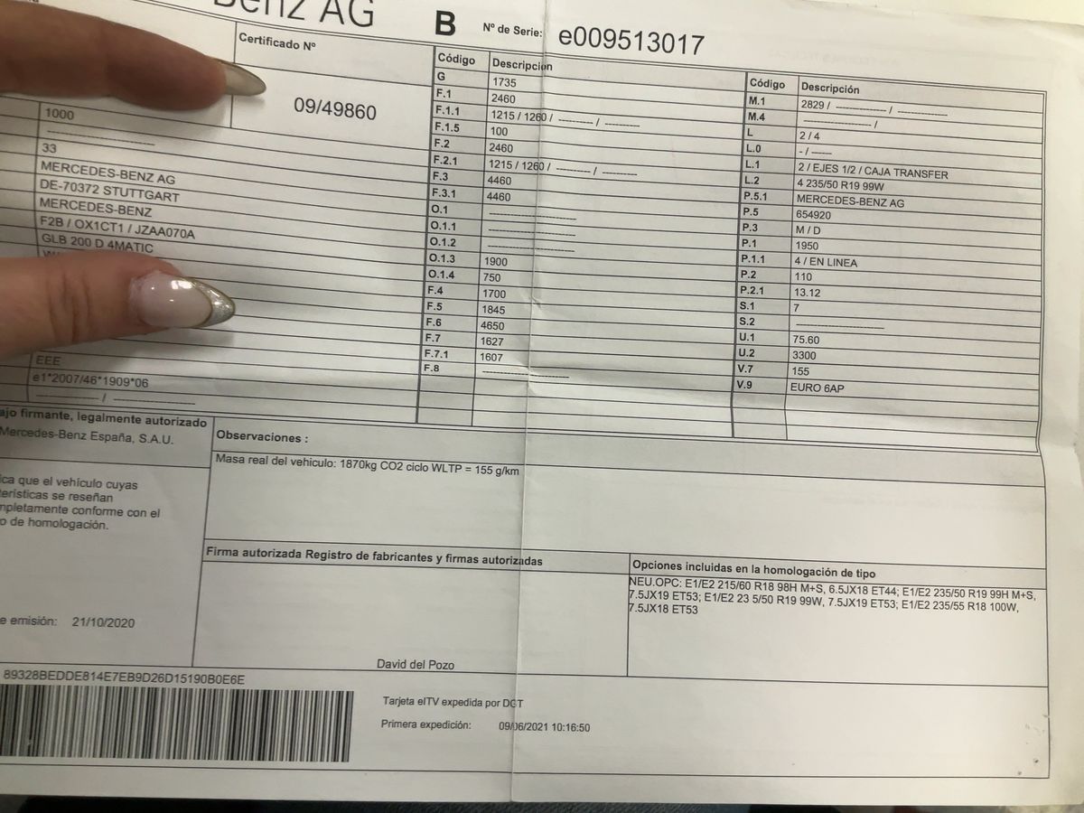 Mercedes-Benz GLB-Klasse d'occasion