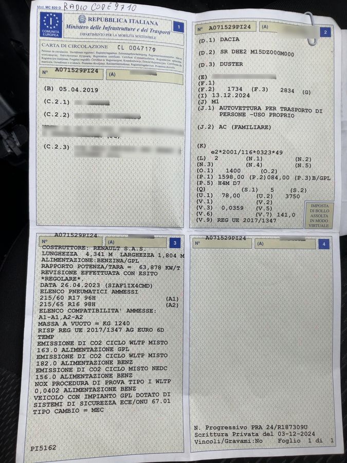 Dacia Duster d'occasion