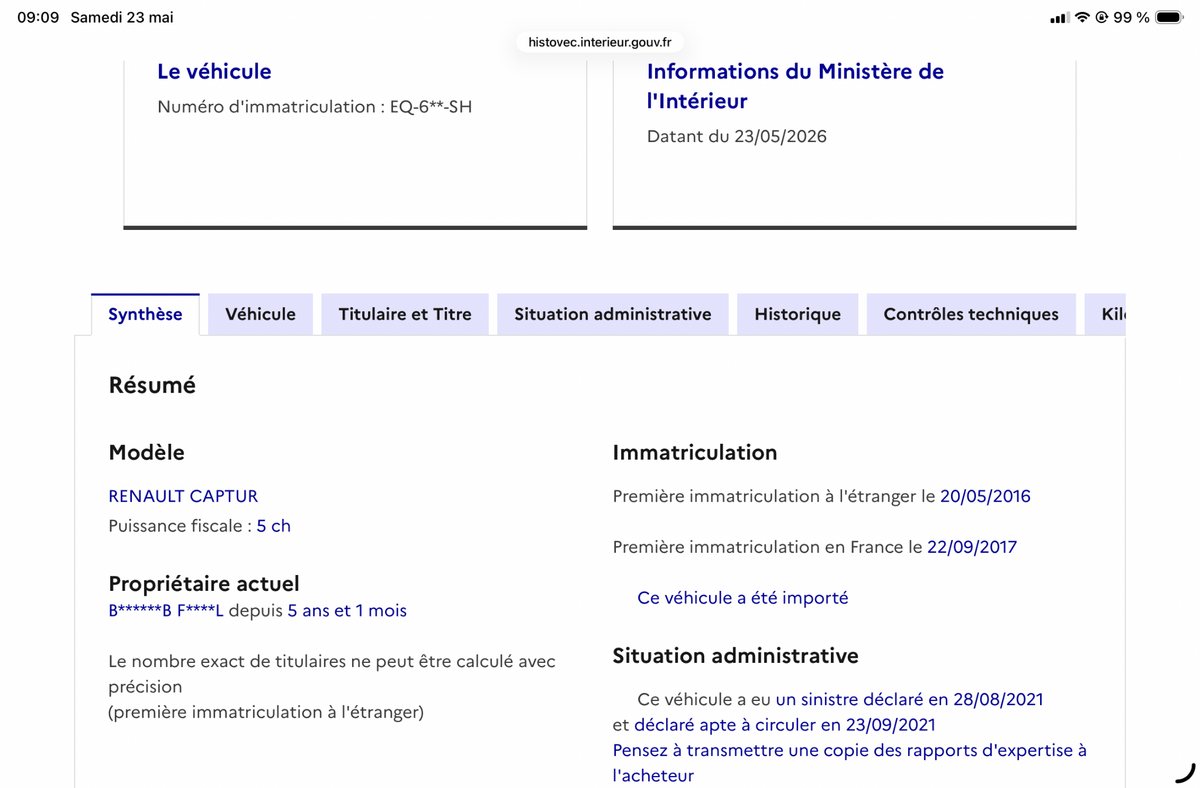 Renault Captur d'occasion