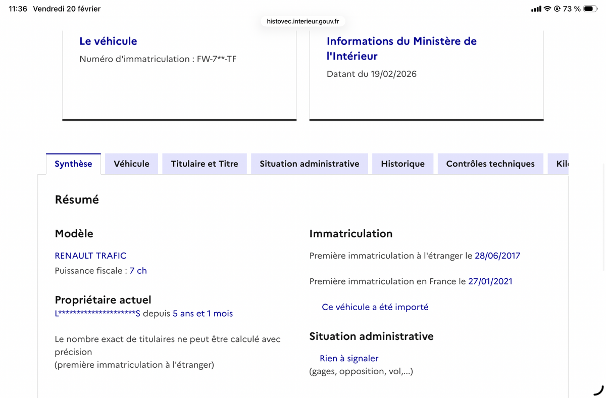 Renault Trafic d'occasion