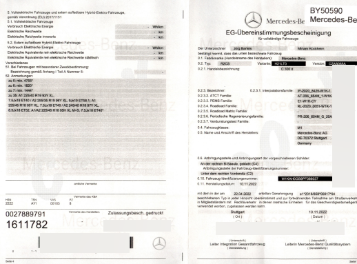 Mercedes-Benz C-Klasse d'occasion
