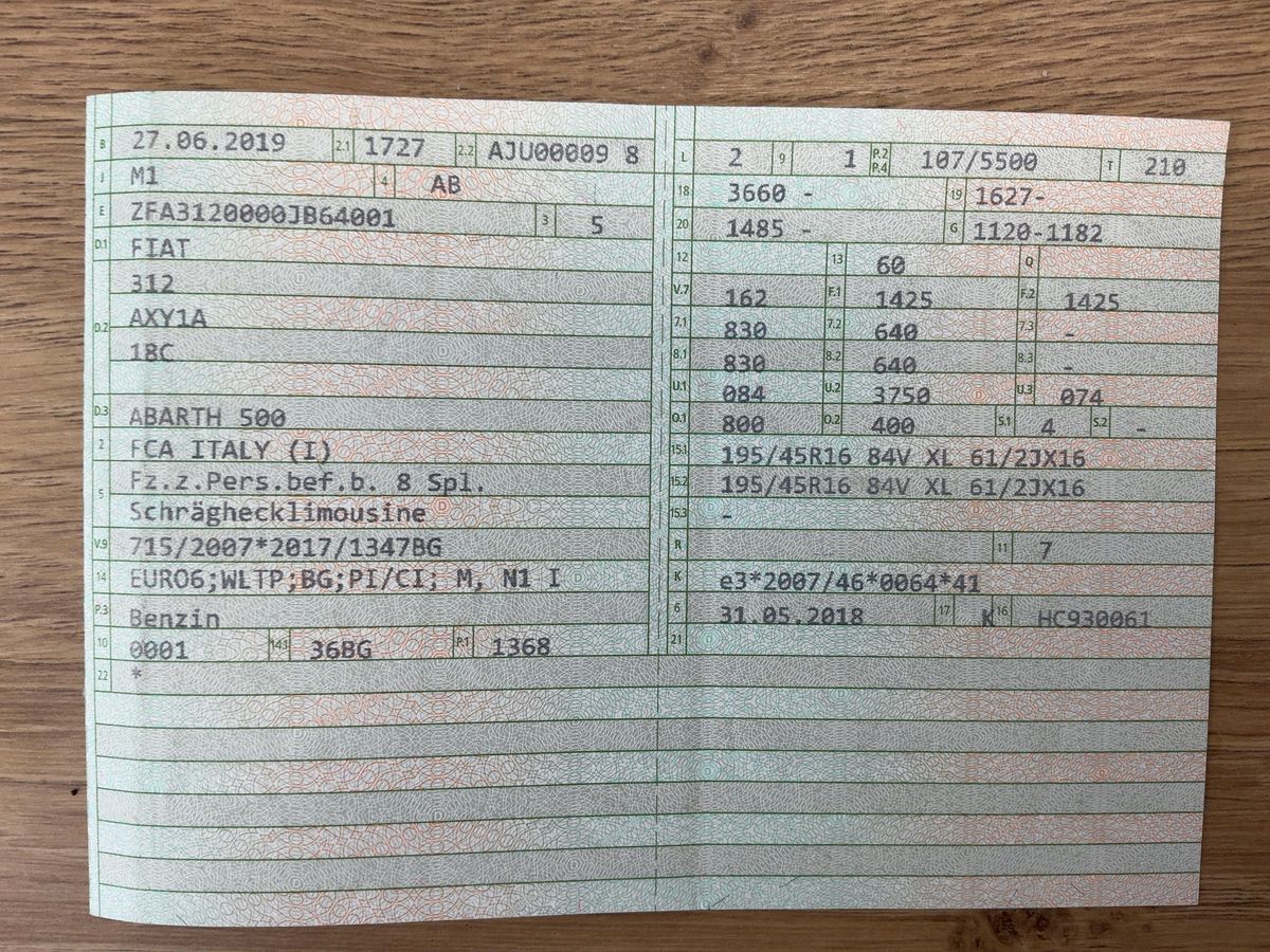 Abarth 595 d'occasion