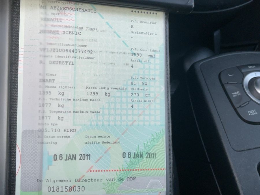 Renault Scenic d'occasion