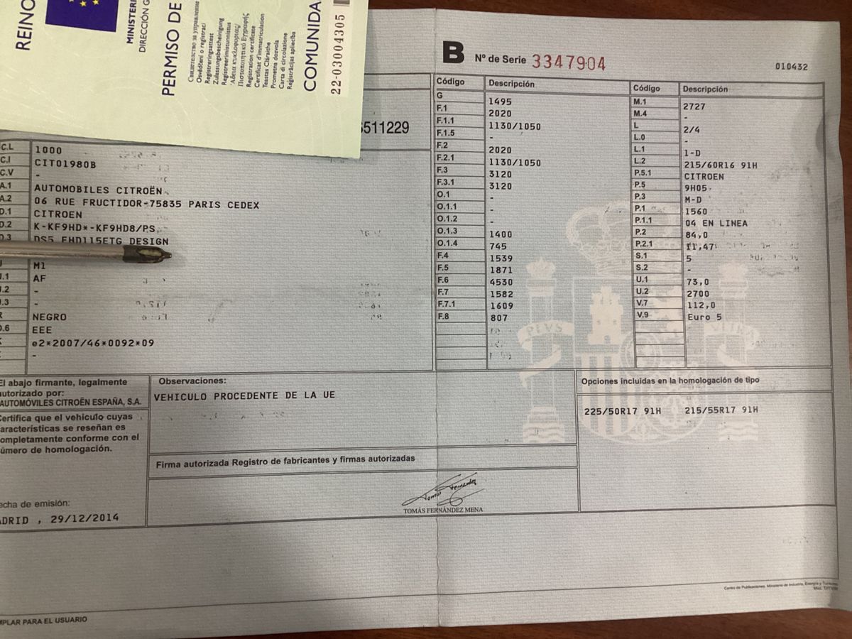 Citroen DS5 d'occasion