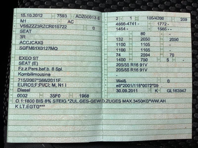 Seat Exeo 2.0 TDI Reference — zdjęcie 15
