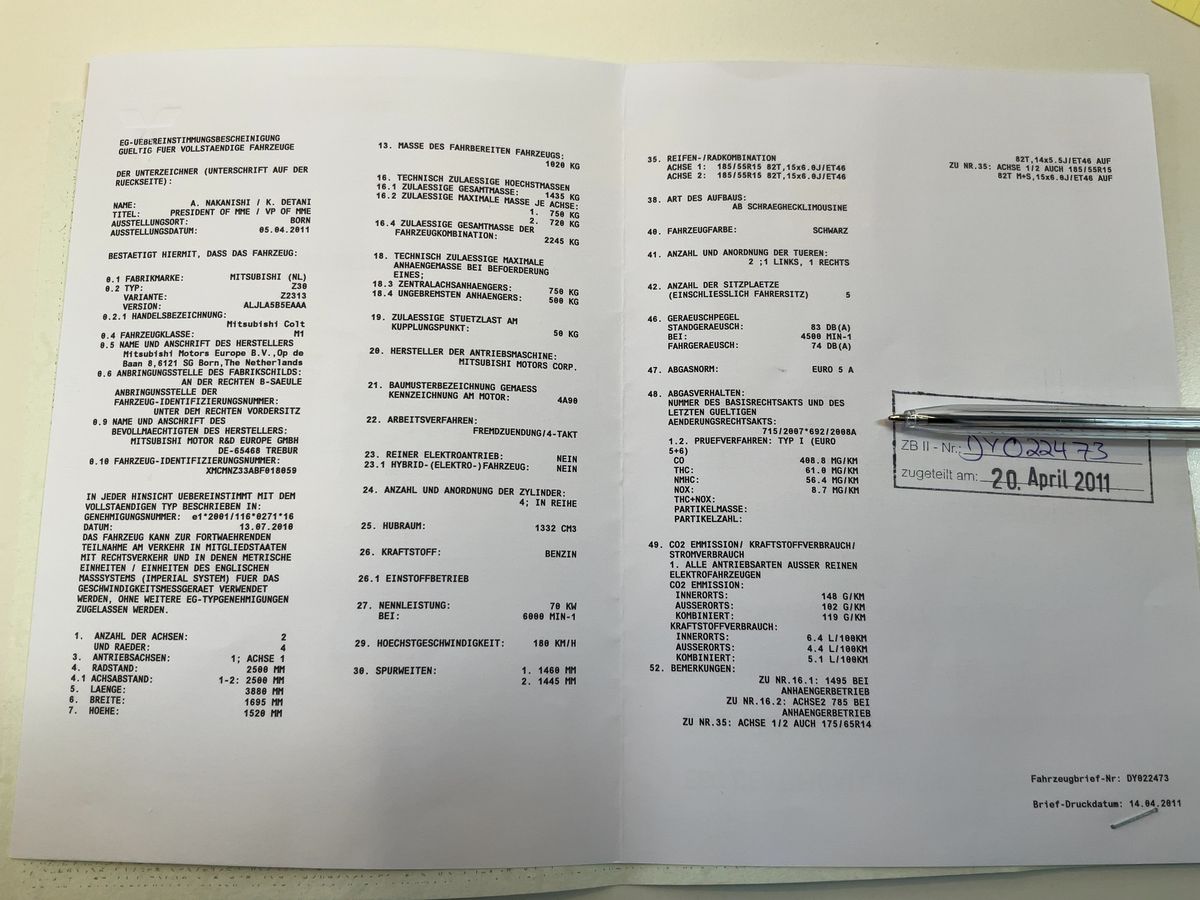 Mitsubishi Colt d'occasion