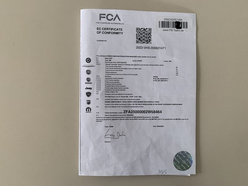 Fiat Ducato 2.2 M-Jet L5H2 RS: 4035 mm — zdjęcie 15