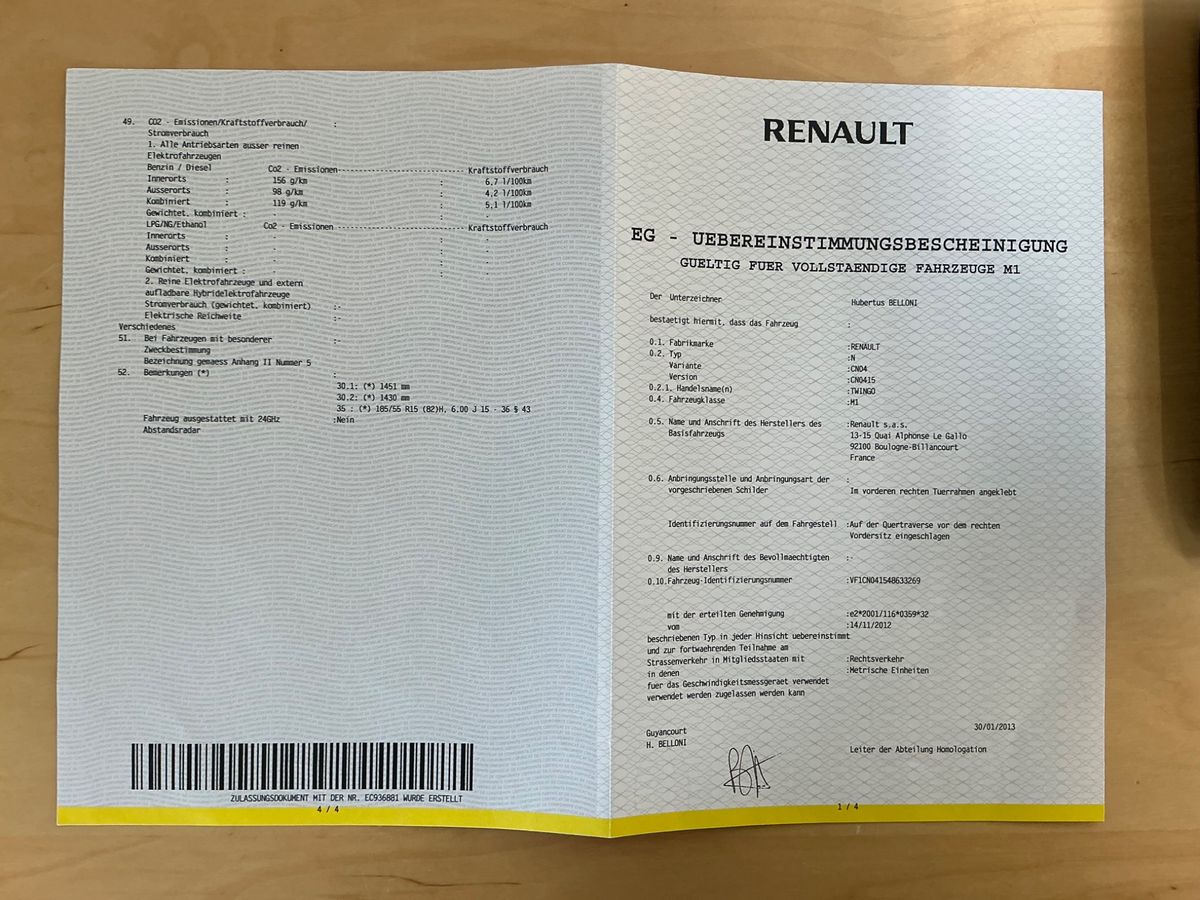 Renault Twingo d'occasion
