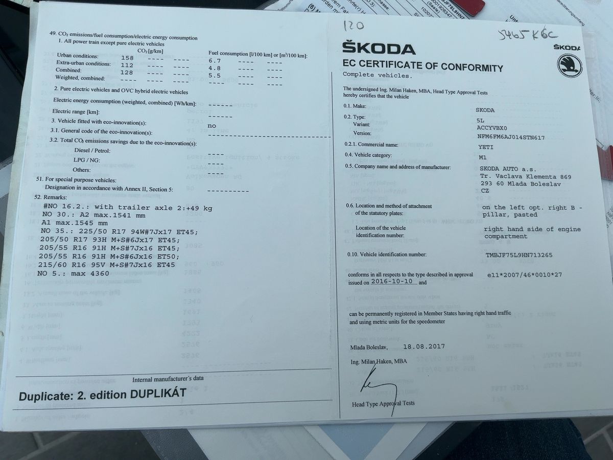 Skoda Yeti d'occasion