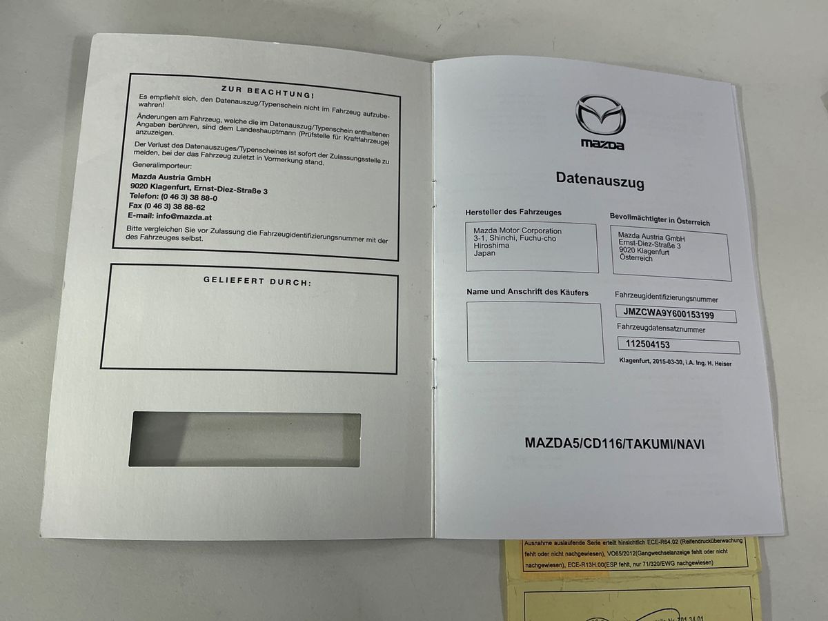 Mazda 5 d'occasion