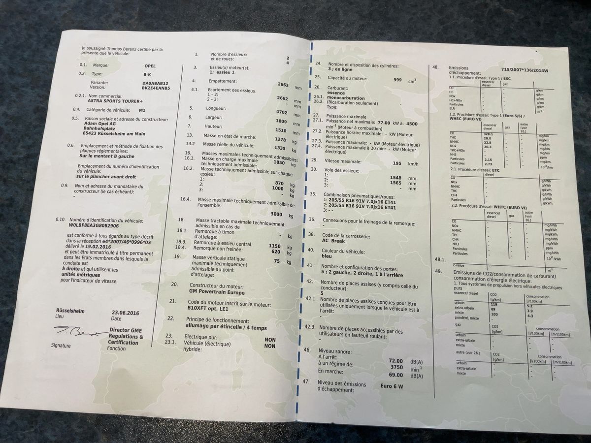 Opel Astra d'occasion