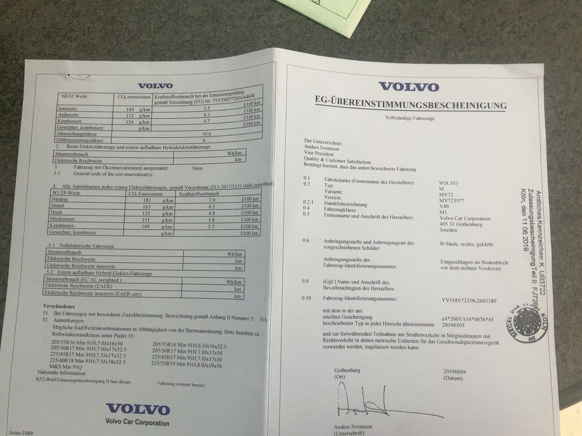 Volvo V40 d'occasion