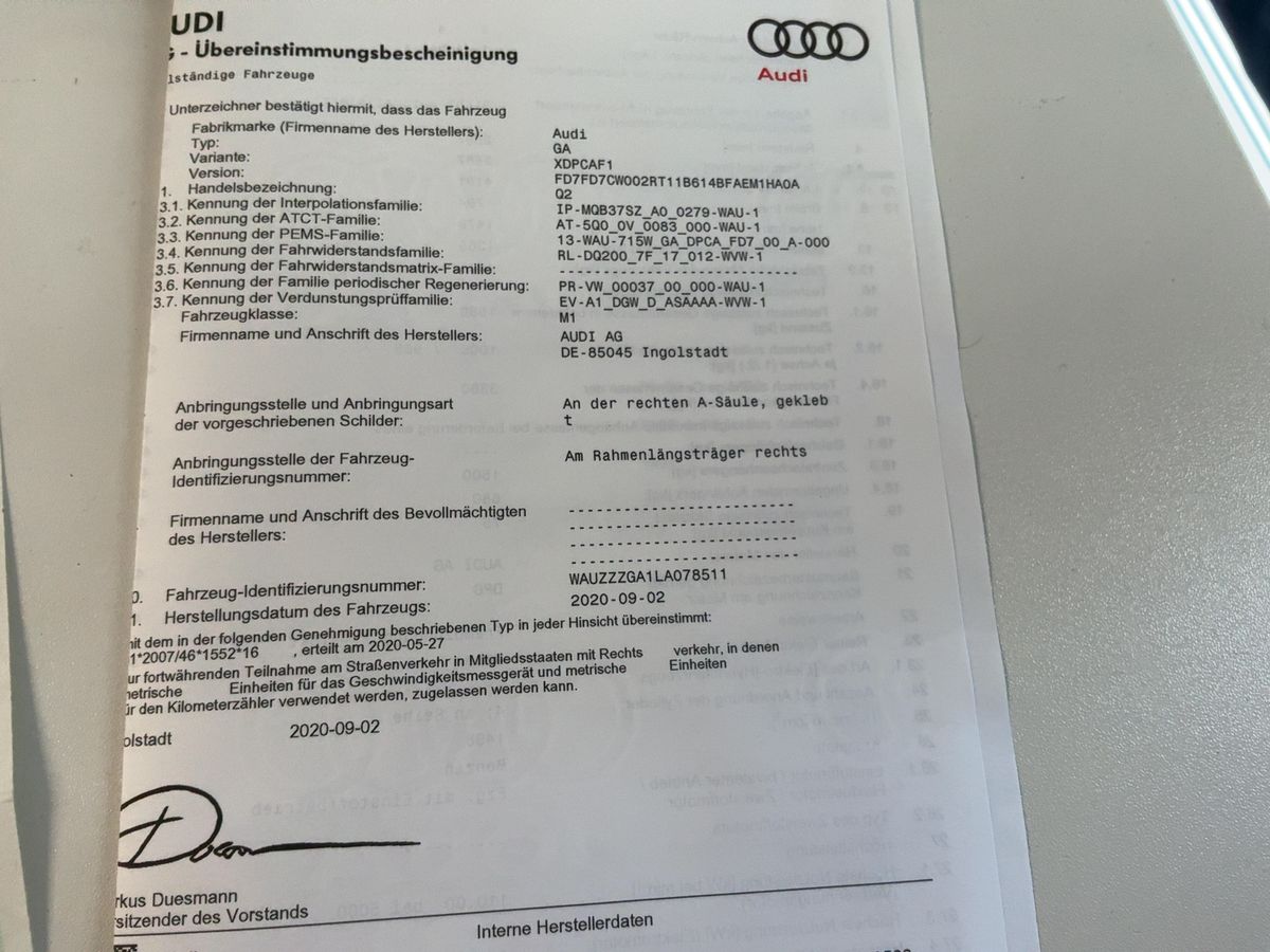 Audi Q2 d'occasion