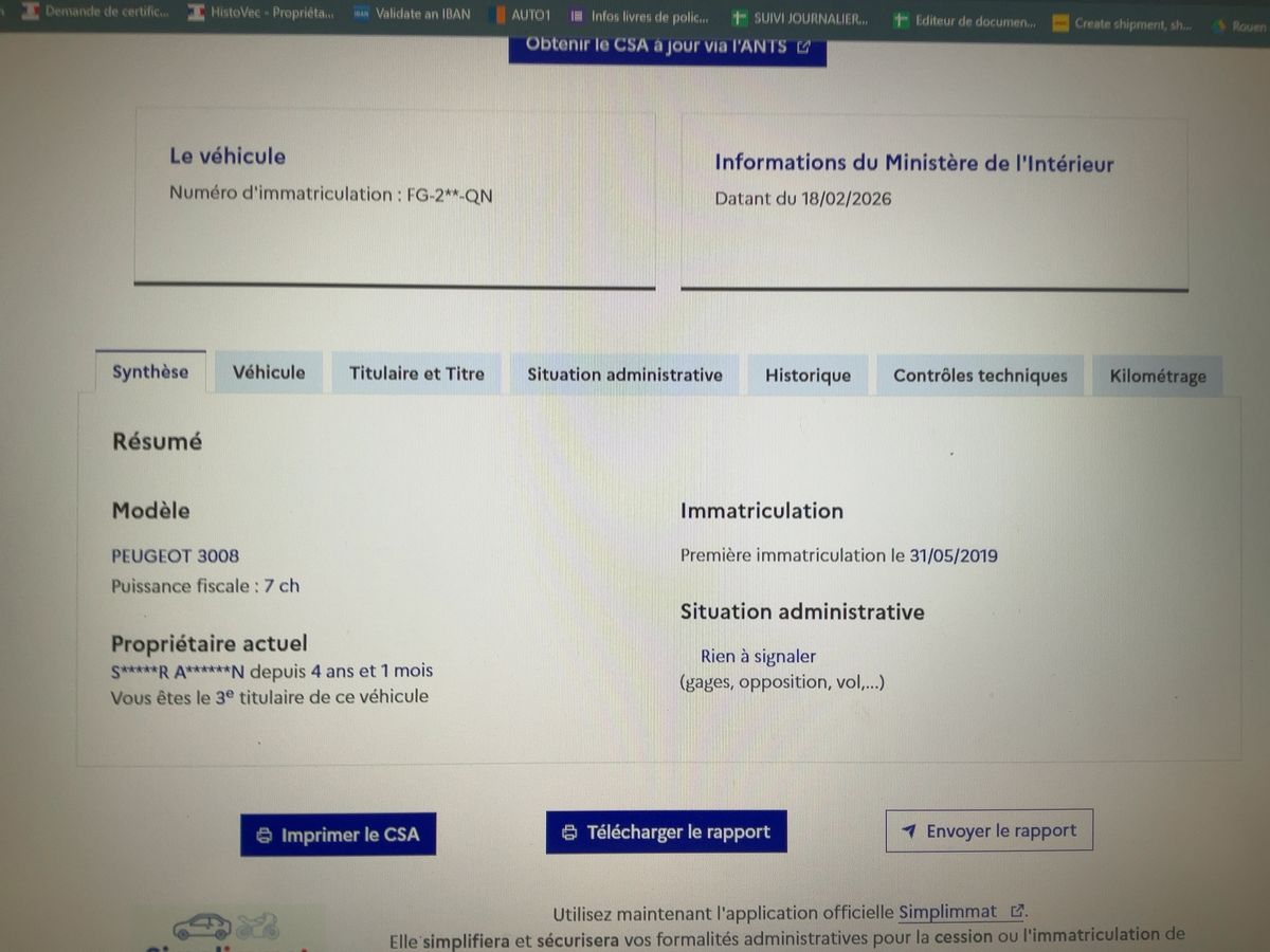 Peugeot 3008 d'occasion