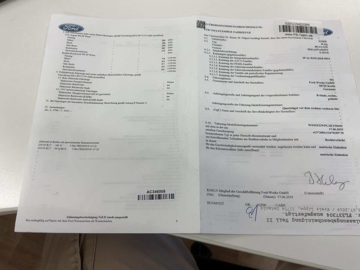 Ford S-Max d'occasion