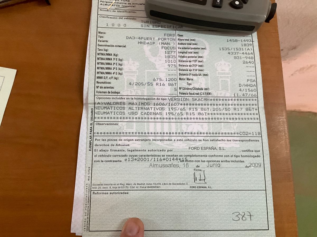 Ford Focus 1.6 TDCi Trend