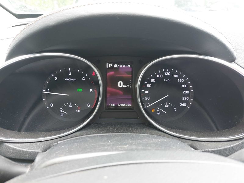 Hyundai Santa Fe 2.2 CRDi 25 Jahre blue 4WD 2017 – снимка 12