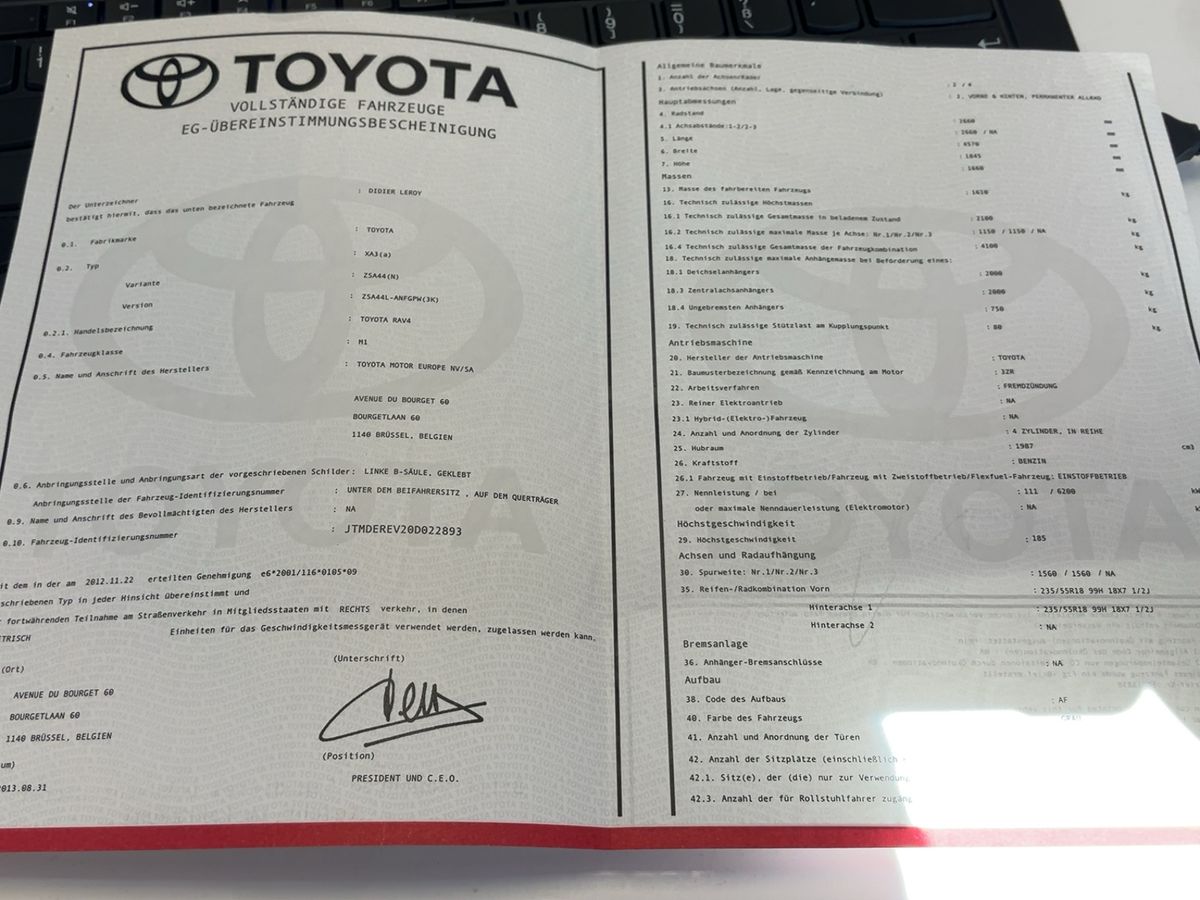 Toyota RAV d'occasion
