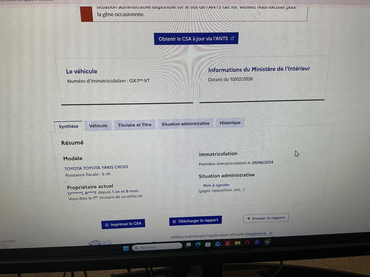 Toyota Yaris d'occasion