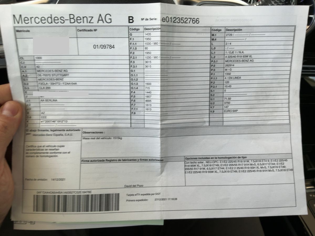 Mercedes-Benz CLA-Klasse d'occasion