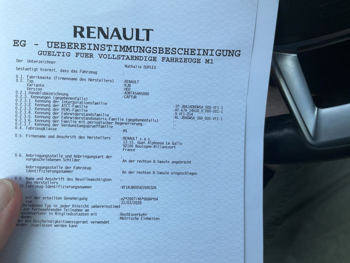 Renault Captur d'occasion