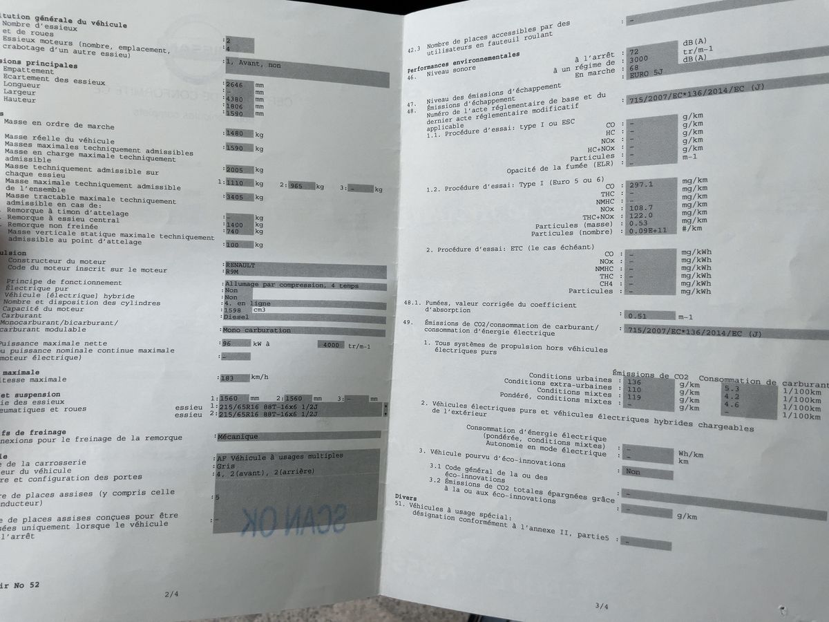 Nissan Qashqai d'occasion