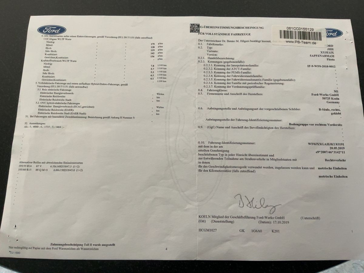 Ford Fiesta d'occasion