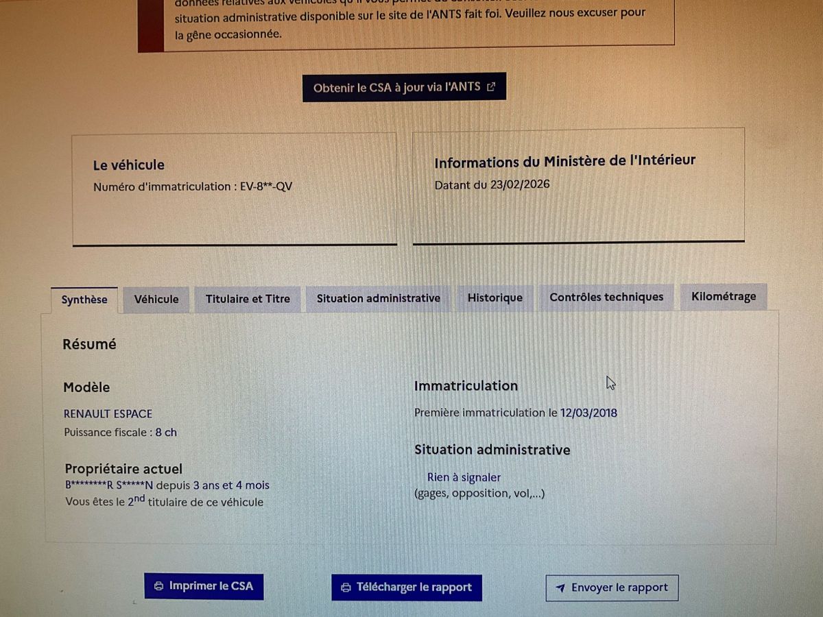 Renault Espace d'occasion