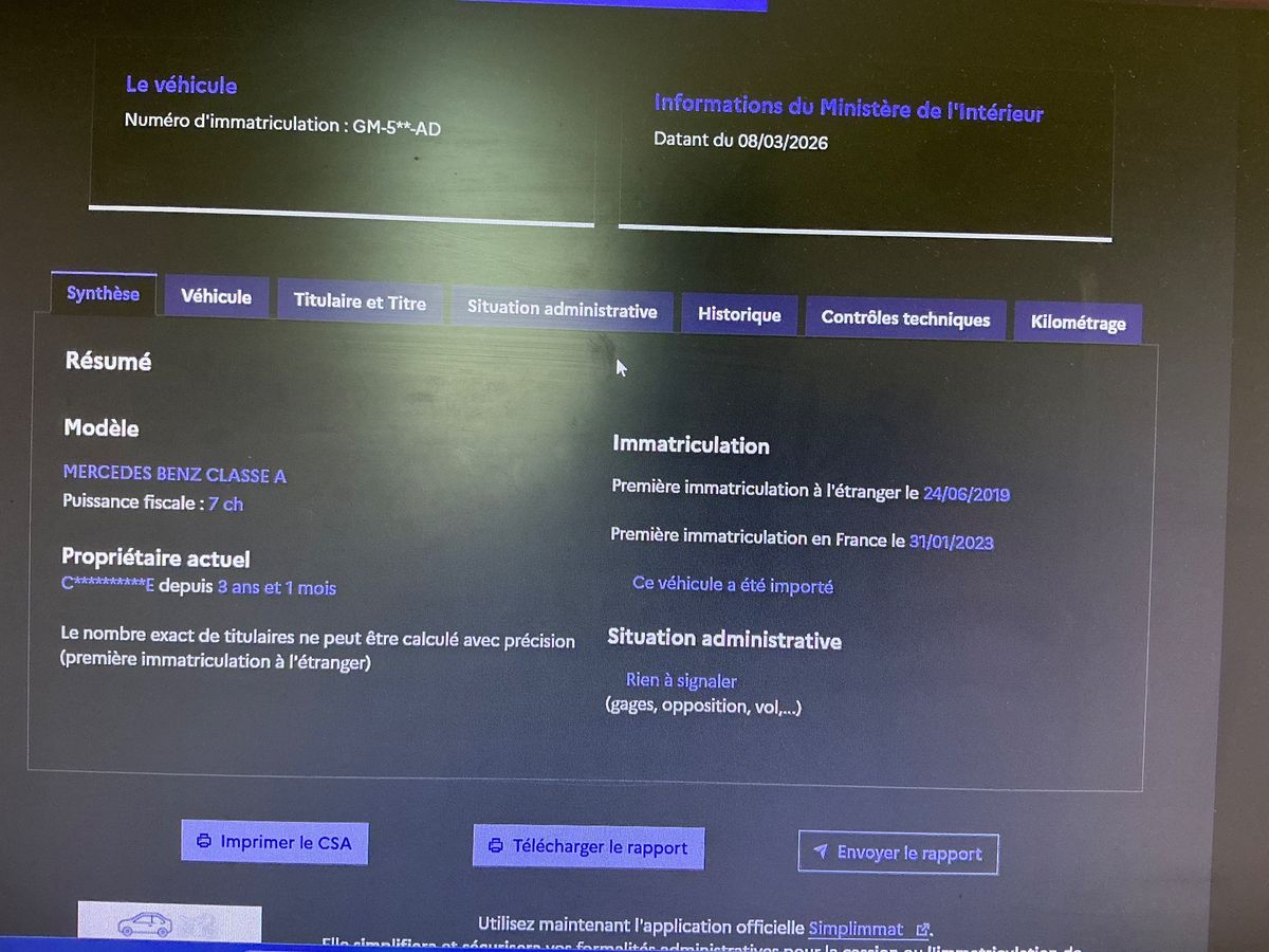 Mercedes-Benz A-Klasse d'occasion