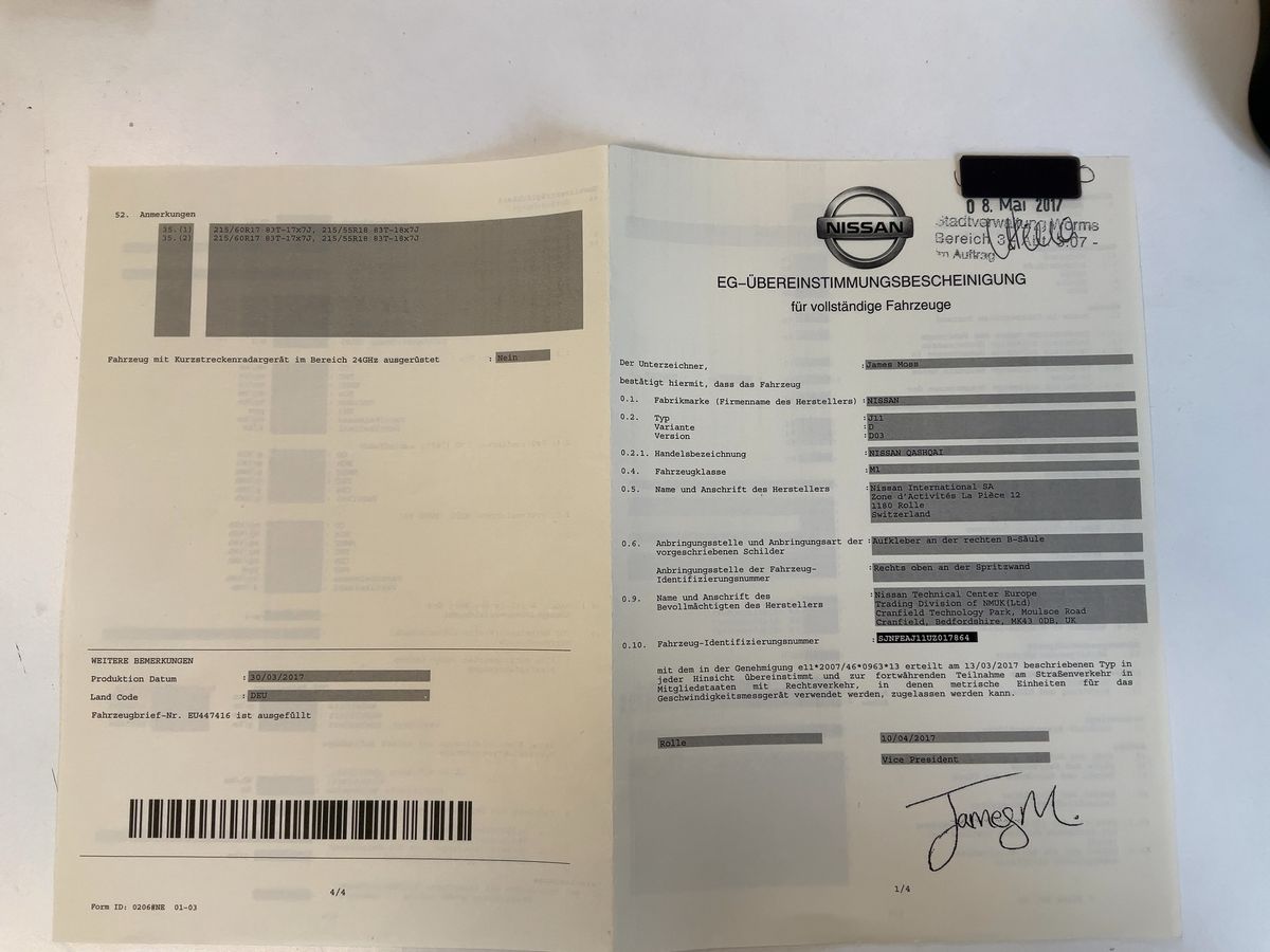 Nissan Qashqai d'occasion