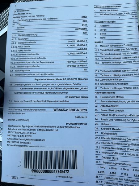 BMW 3er 320i M Sport — zdjęcie 16
