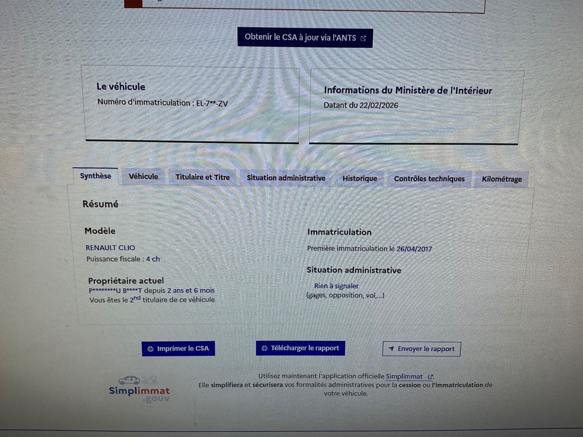 Renault Clio d'occasion