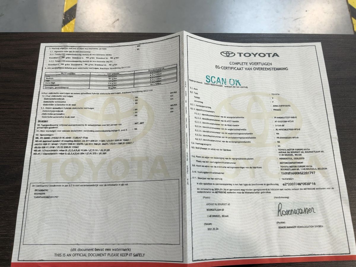 Toyota ProAce d'occasion