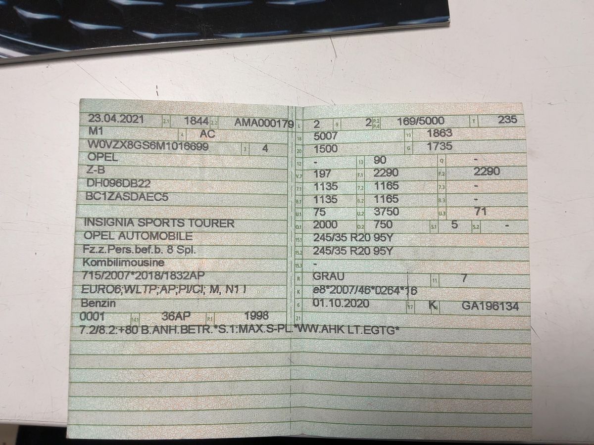 Opel Insignia d'occasion