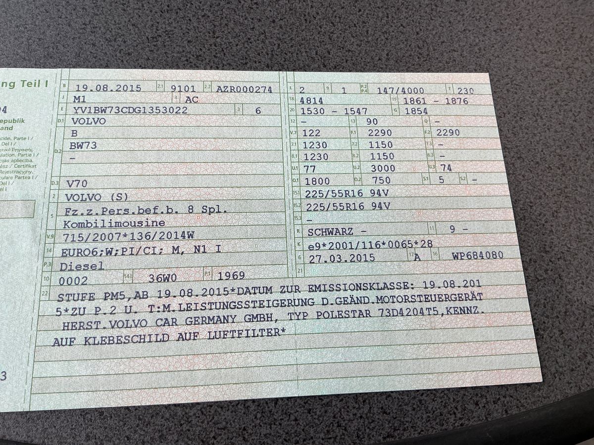 Volvo V70 d'occasion