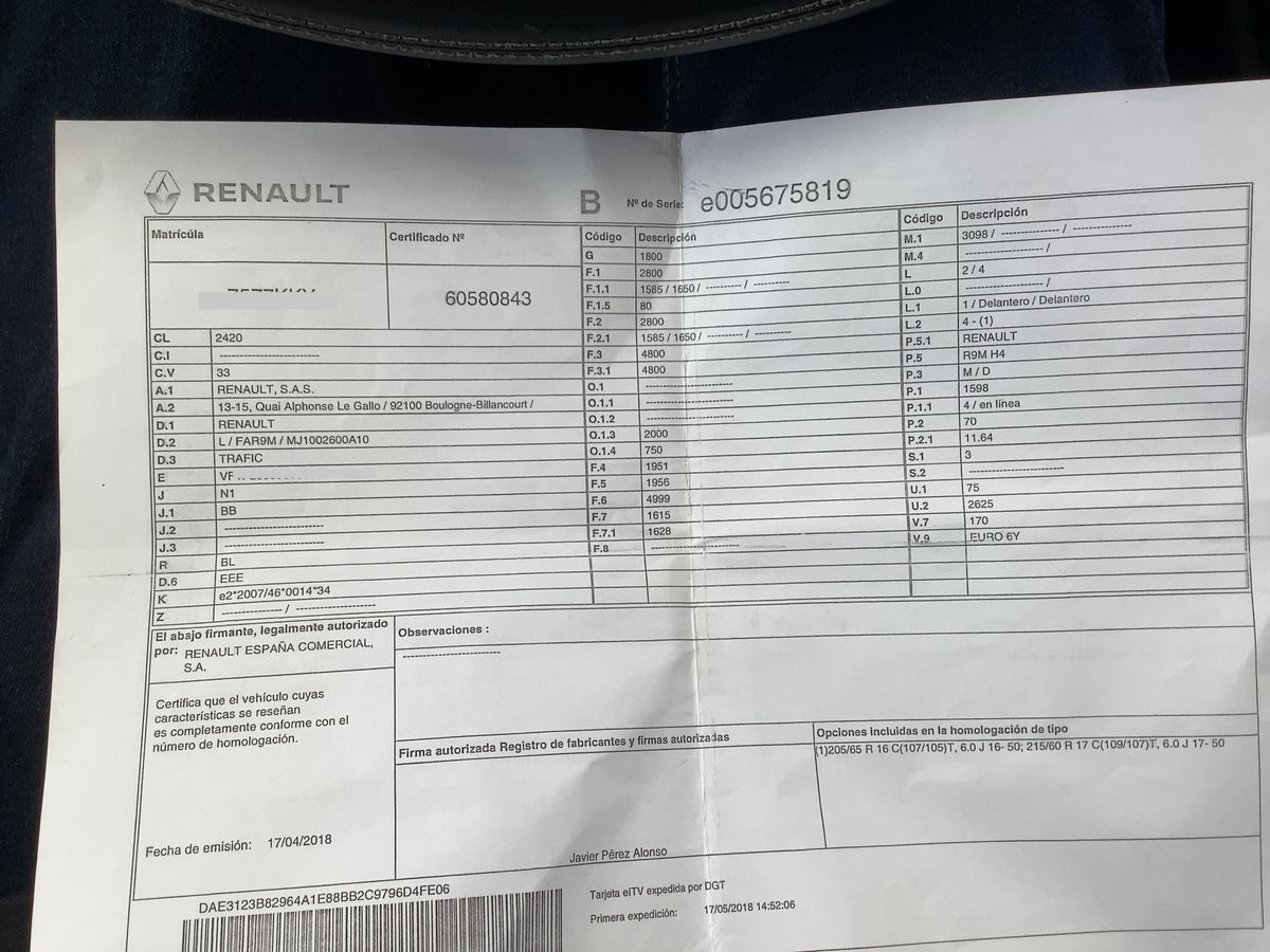 Renault Trafic d'occasion