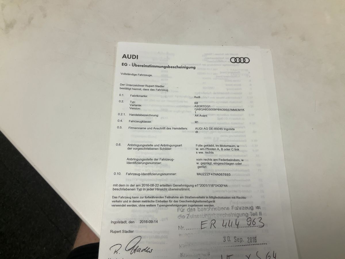 Audi A4 d'occasion