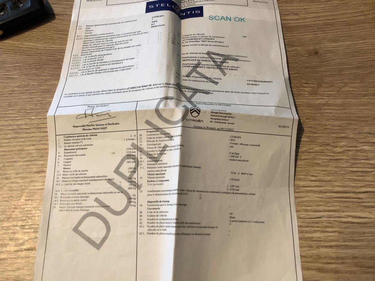 Citroen Berlingo d'occasion