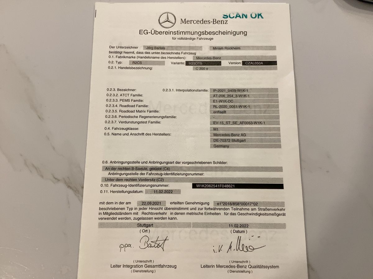 Mercedes-Benz C-Klasse d'occasion