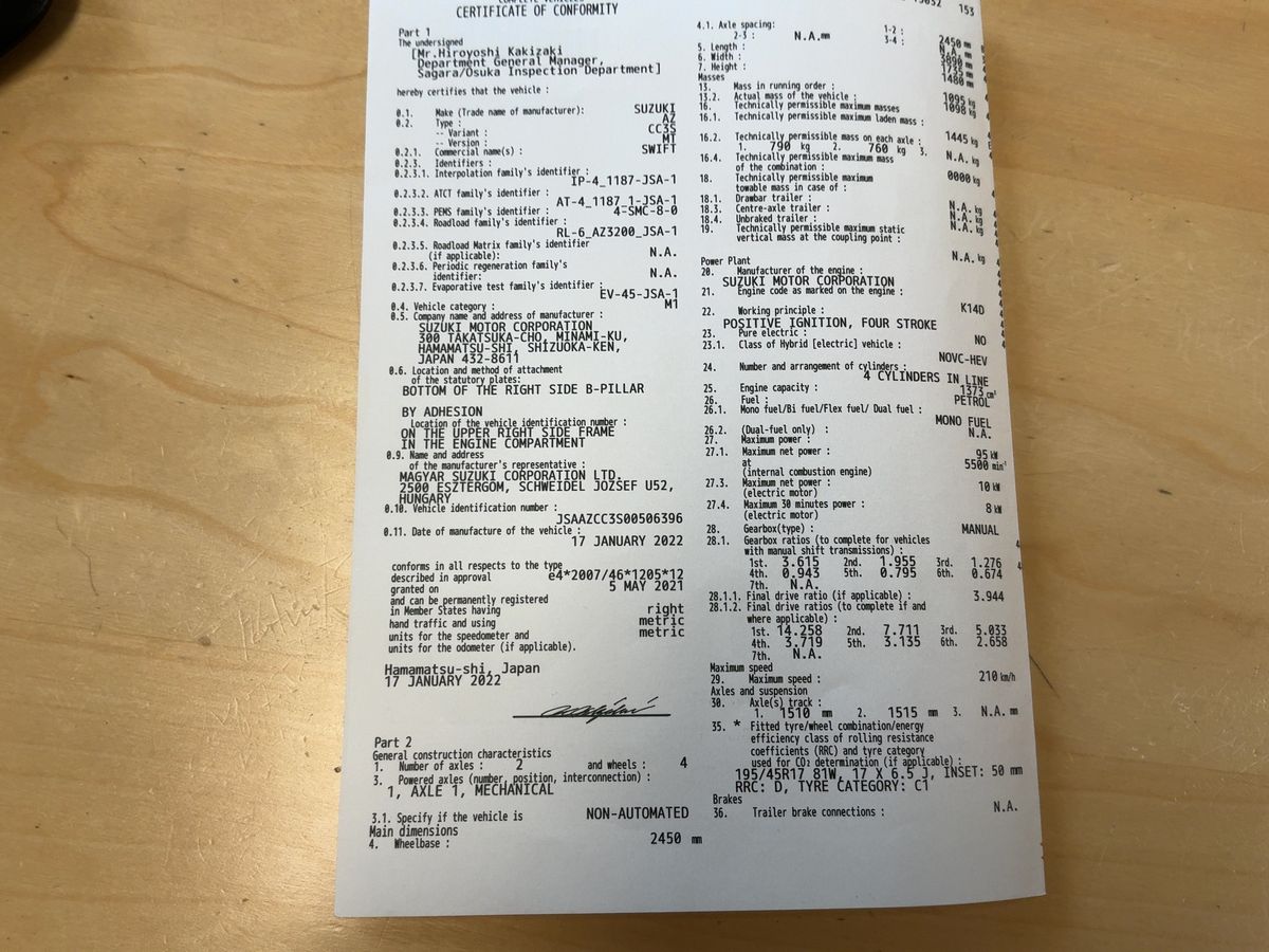 Suzuki Swift d'occasion