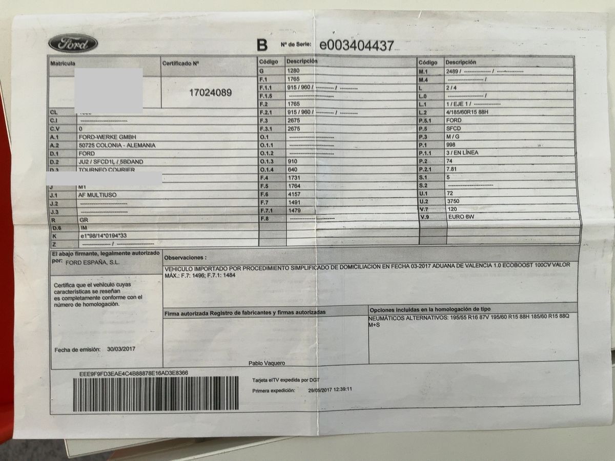 Ford Tourneo d'occasion