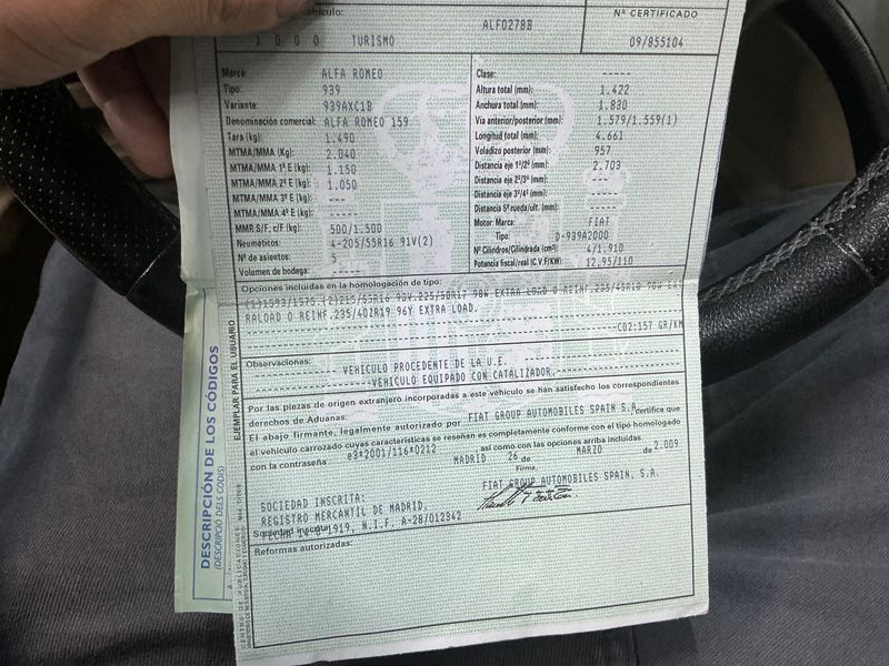Alfa Romeo Alfa 159 1.9 JTD JTDM / Selective — zdjęcie 6