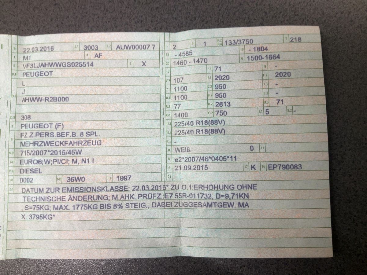 Peugeot 308 d'occasion