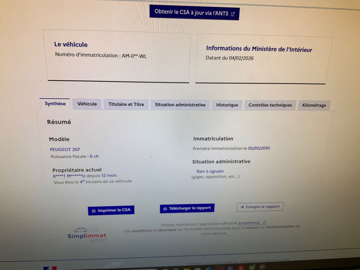 Peugeot 207 d'occasion