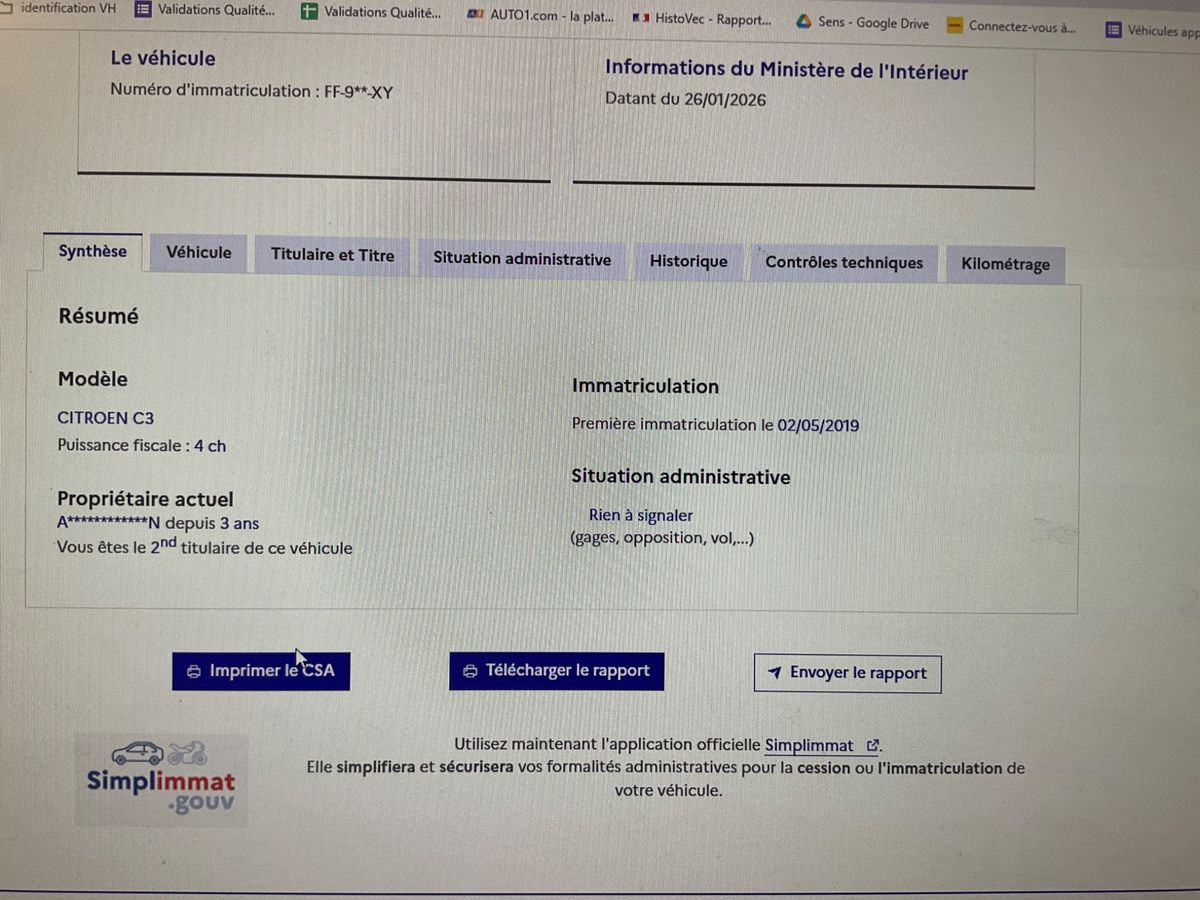 Citroen C3 d'occasion