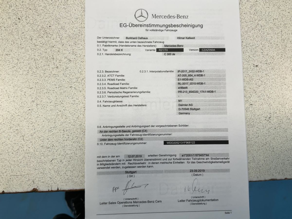 Mercedes-Benz C-Klasse d'occasion