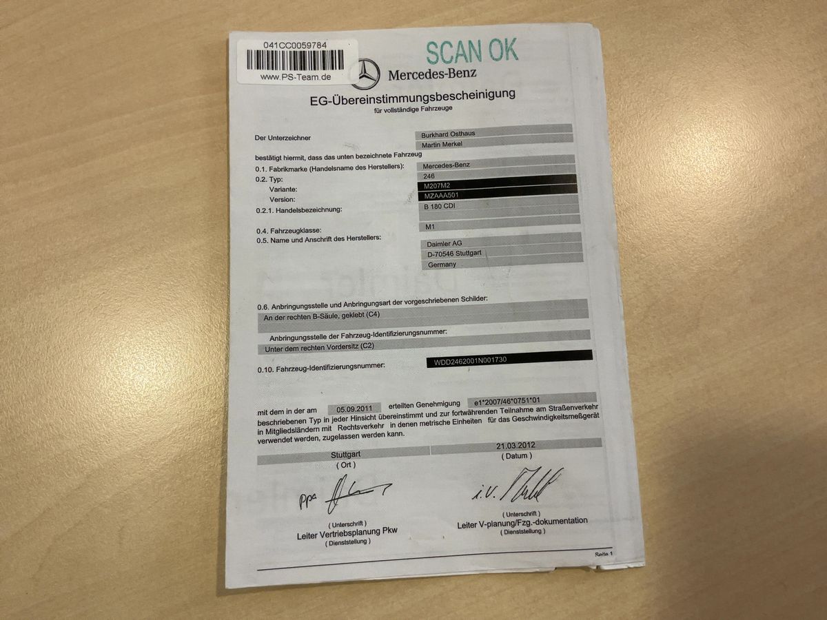 Mercedes-Benz B-Klasse d'occasion