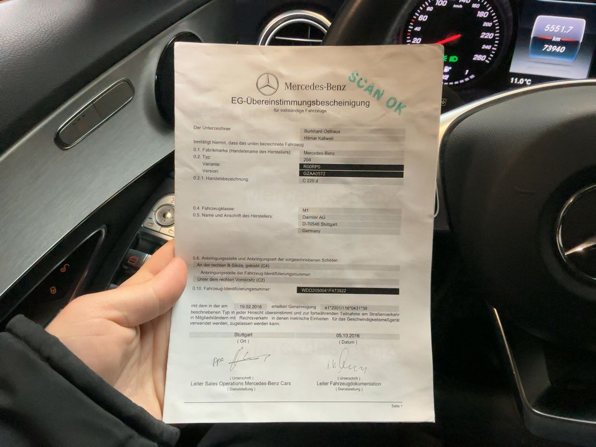 Mercedes-Benz C-Klasse d'occasion