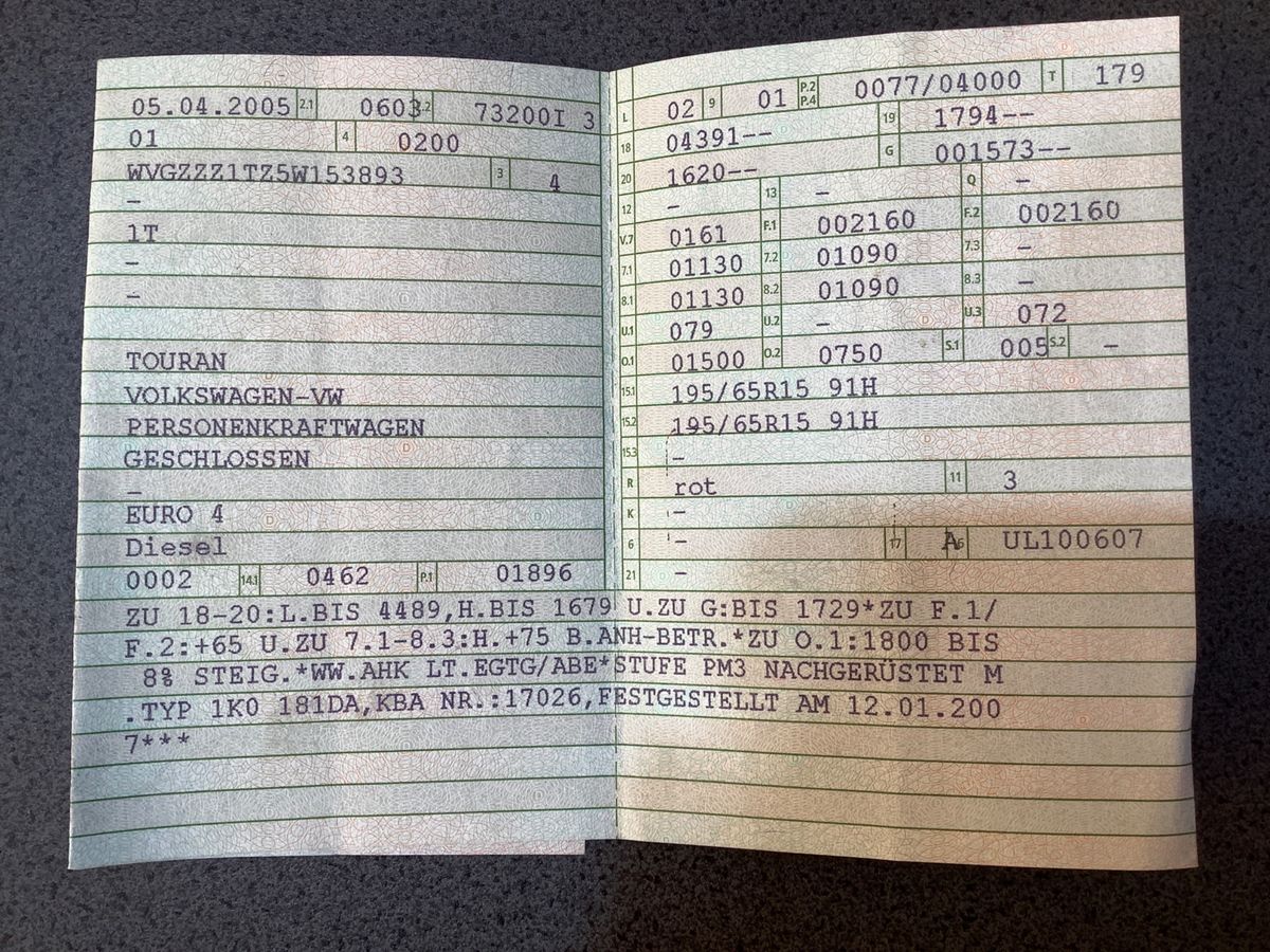 Volkswagen Touran d'occasion